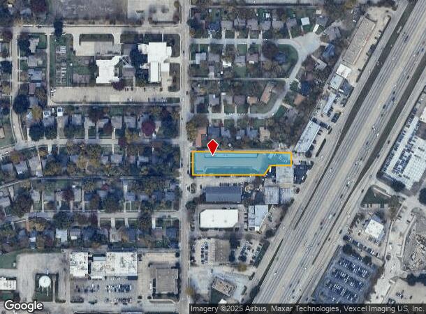 340 Custer Rd, Richardson, TX Parcel Map