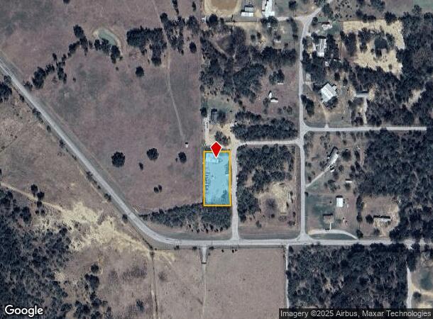 Mcalistier St, Graford, TX Parcel Map