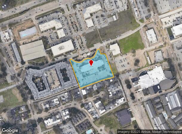 18100 Saturn Ln, Houston, TX Parcel Map