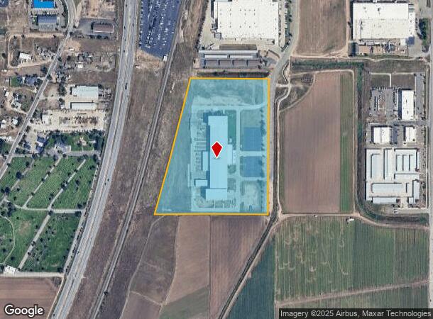 1229 Fulton St, Brighton, CO Parcel Map