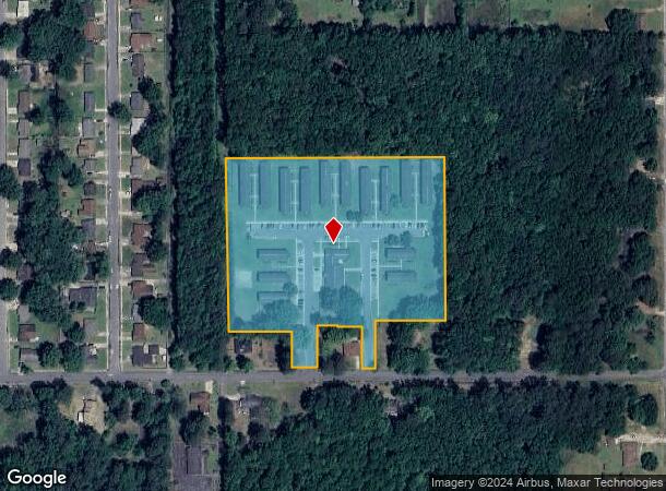  1100 E 36Th Ave, Pine Bluff, AR Parcel Map