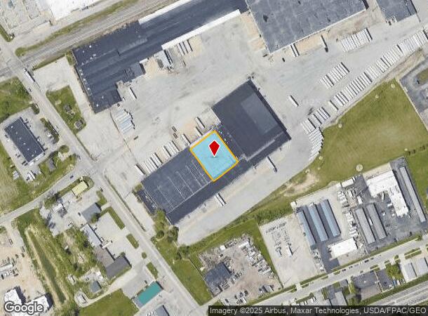  1020 Ford St, Maumee, OH Parcel Map