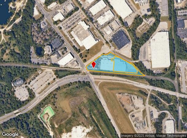 1 Beaver Ct, Cockeysville, MD Parcel Map