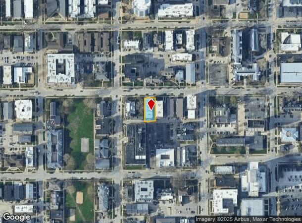 305 E Daniel St, Champaign, IL Parcel Map