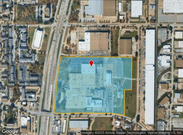 1700 N State Highway 360, Grand Prairie, TX Parcel Map