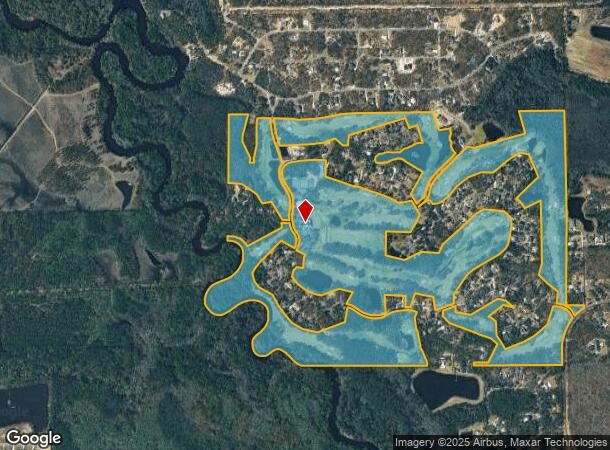 1204 S River Oaks Dr, Blackshear, GA Parcel Map