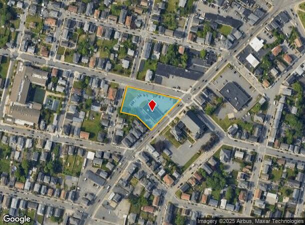 1601 S Main St, Fall River, MA Parcel Map