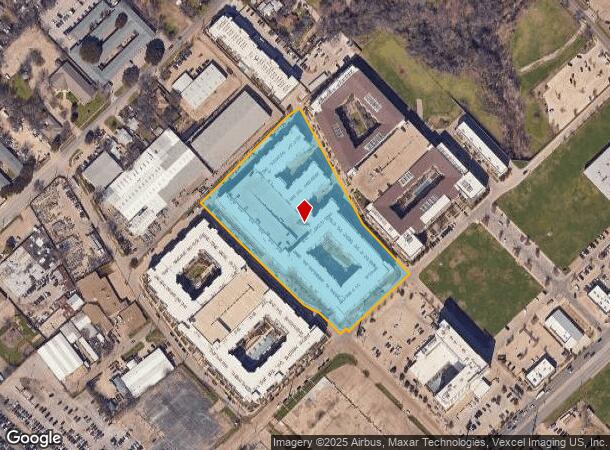  2275 Hawes Ave, Dallas, TX Parcel Map