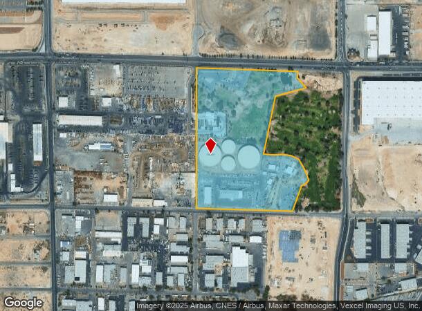 105 E Cheyenne Ave, North Las Vegas, NV Parcel Map