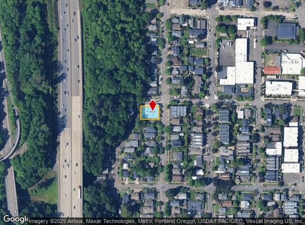  5901 S Corbett Ave, Portland, OR Parcel Map