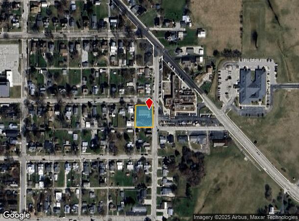 400 S Oak St, Winchester, IN Parcel Map