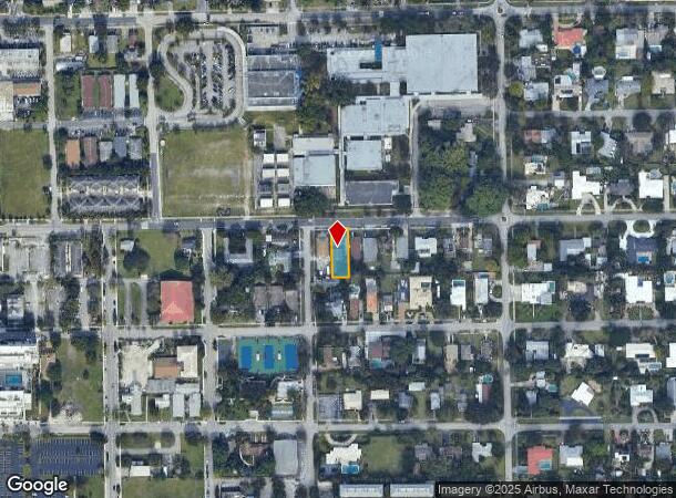 404 Ne 4Th St, Pompano Beach, FL Parcel Map