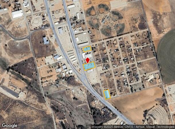 1207 S Lynn Ave, Lamesa, TX Parcel Map