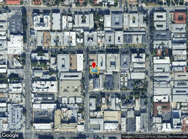  1804 N Serrano Ave, Los Angeles, CA Parcel Map