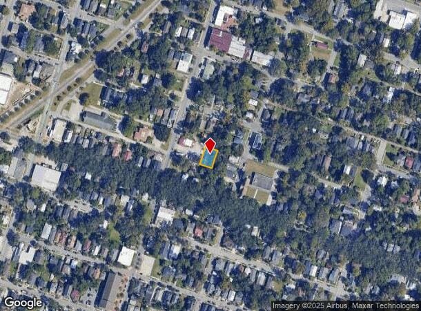  2018 E Broad St, Savannah, GA Parcel Map