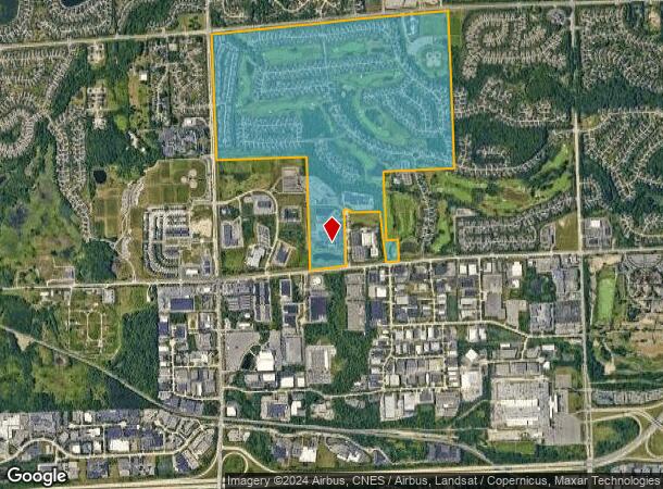  15603 Centennial Dr, Northville, MI Parcel Map