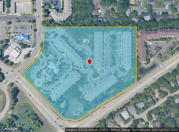  6110 Quinwood Ln N, Minneapolis, MN Parcel Map