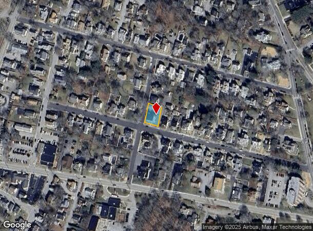 37 Lincoln Ave, Norwich, CT Parcel Map