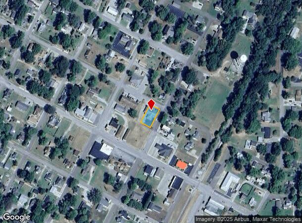 110 W Sycamore St, Elberfeld, IN Parcel Map