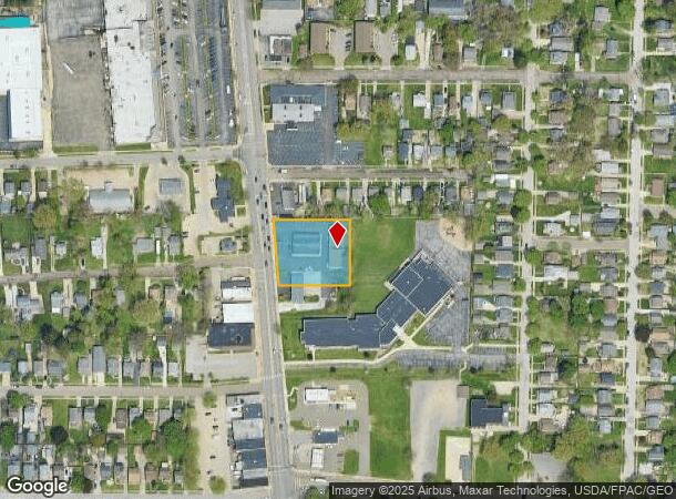  585 Canton Rd, Akron, OH Parcel Map