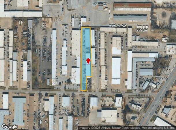 1125 Colorado Ln, Arlington, TX Parcel Map