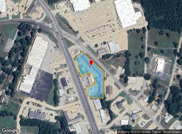 1005 Hurst St, Center, TX Parcel Map