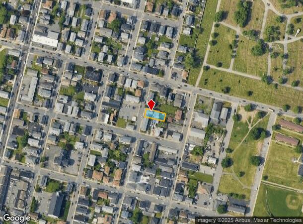  293 Davis St, Fall River, MA Parcel Map