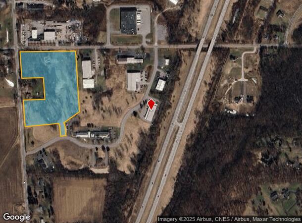 85 High Tech Dr, Rush, NY Parcel Map