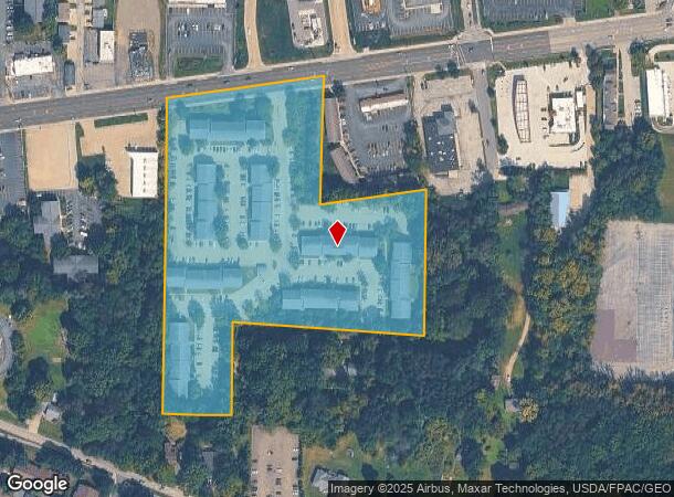  1666 E Main St, Kent, OH Parcel Map