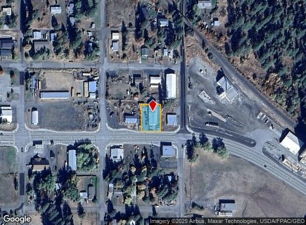 9719 W F St, Worley, ID Parcel Map