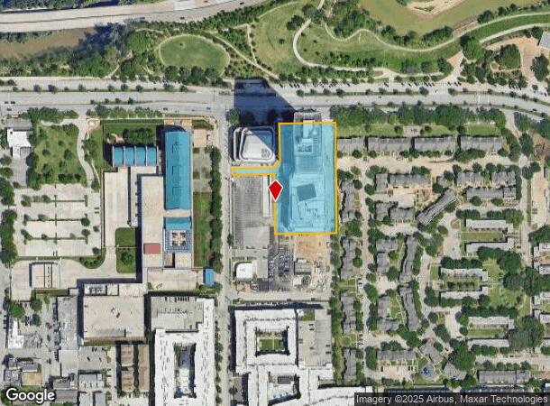  1711 Allen Pky, Houston, TX Parcel Map