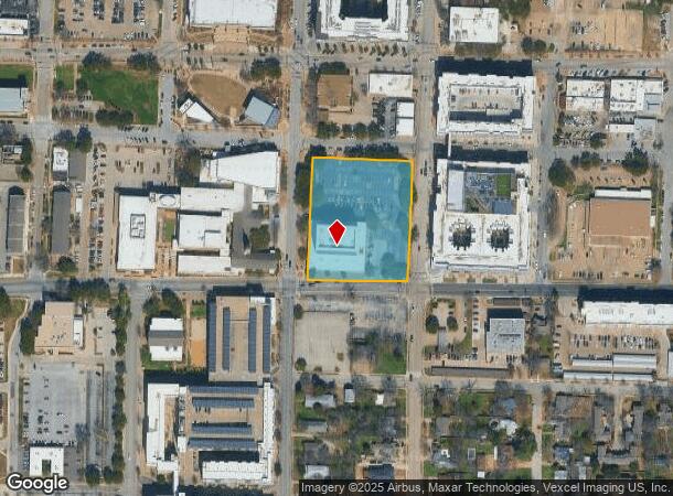  301 S Center St, Arlington, TX Parcel Map