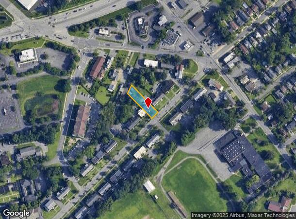  121 Jackson Ave, Schenectady, NY Parcel Map