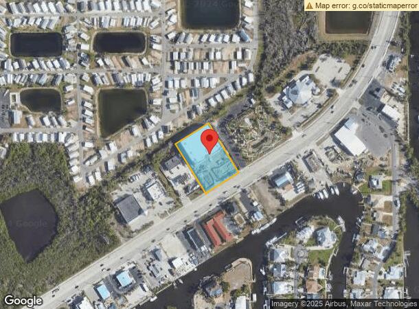  17780 San Carlos Blvd, Fort Myers Beach, FL Parcel Map