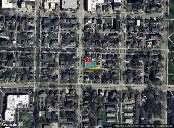  209 S Main St, Oxford, OH Parcel Map