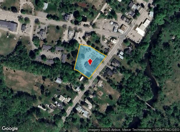 80 Main St, Unity, ME Parcel Map