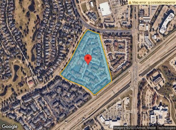  7300 Parkridge Blvd, Irving, TX Parcel Map