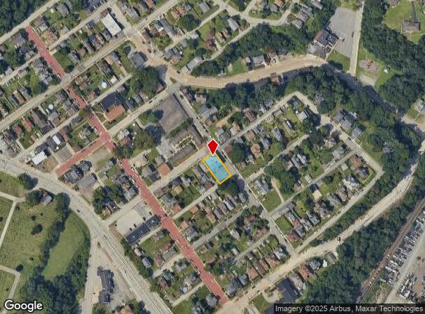 101 3Rd St, Dravosburg, PA Parcel Map