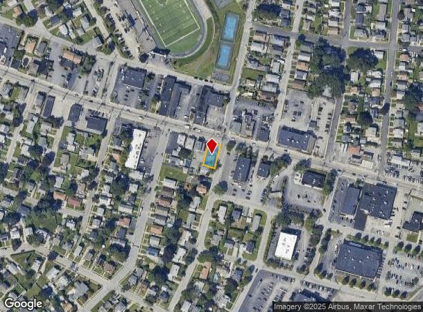 1070 Park Ave, Cranston, RI Parcel Map