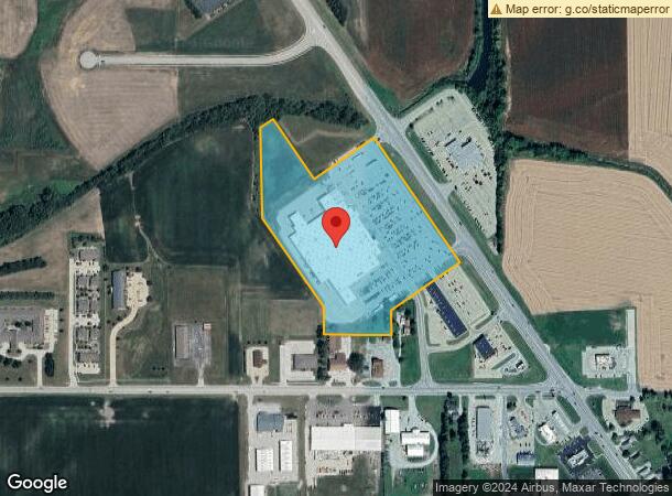  1530 W Springfield Rd, Taylorville, IL Parcel Map