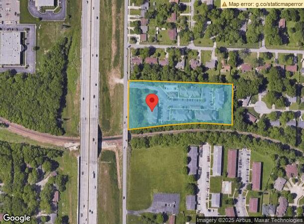  802 S Eastgate Ave, Springfield, MO Parcel Map