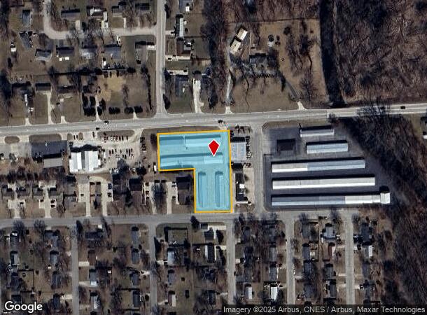  1511 W Lake St, Warsaw, IN Parcel Map