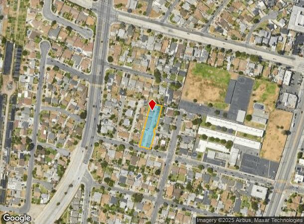  8729 Olympic Blvd, Pico Rivera, CA Parcel Map