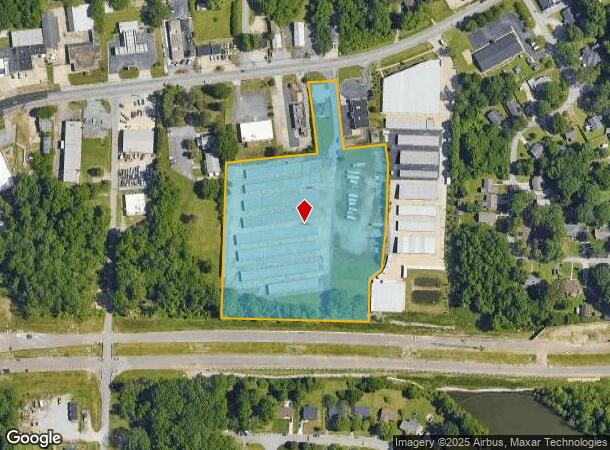 908 Greensboro Rd, High Point, NC Parcel Map