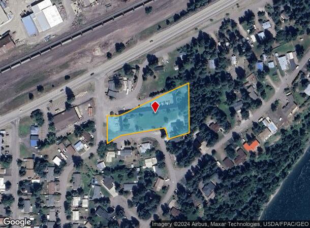  661 8Th St W, Columbia Falls, MT Parcel Map