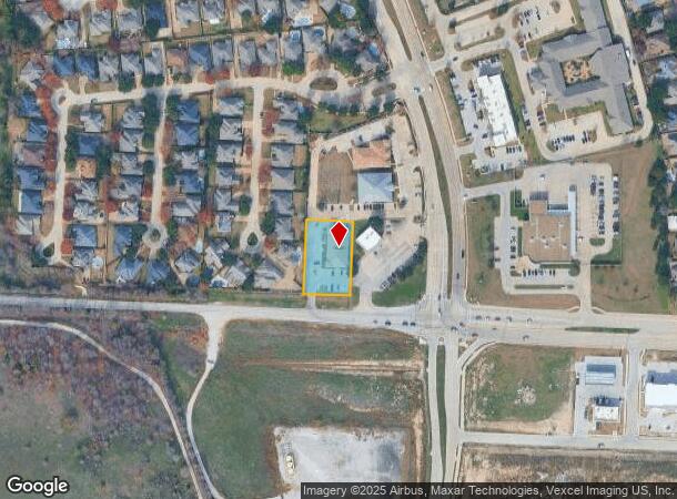  7100 Bryant Irvin Rd, Fort Worth, TX Parcel Map