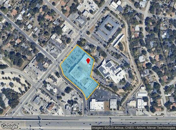  2510 Nacogdoches Rd, San Antonio, TX Parcel Map