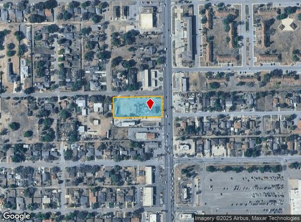  1617 N Texas Blvd, Weslaco, TX Parcel Map