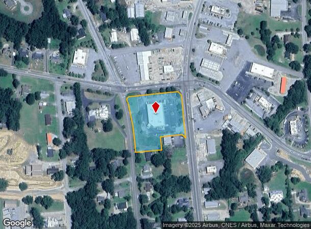  321 N Main St, Saluda, SC Parcel Map
