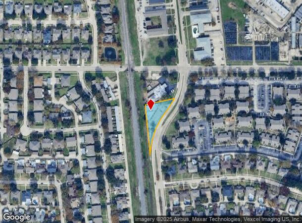 302 S Bowser Rd, Richardson, TX Parcel Map